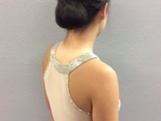 Prom updo. Bun for formal occasion. Special occasion hair style by Noel Strang.